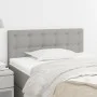 Cabecero de tela gris claro 80x5x78/88 cm de , Cabeceros y pies de cama - Ref: Foro24-346396, Precio: 32,83 €, Descuento: %