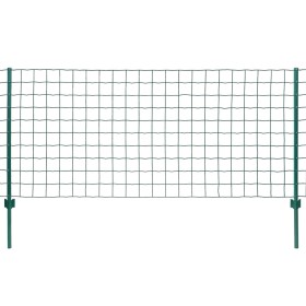 Euro Green Steel Fence 20x1 m by vidaXL, fence panels - Ref: Foro24-142815, Price: 104,17 €, Discount: %