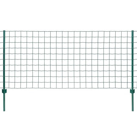 Eurogrüner Stahlzaun 20x1 m von vidaXL, Zaunpaneele - Ref: Foro24-142815, Preis: 104,17 €, Rabatt: %