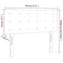 Headboard with LED in taupe gray fabric 80x5x78/88 cm by , Headboards and footboards - Ref: Foro24-3122024, Price: 43,68 €, D...
