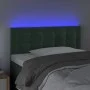 LED-Kopfteil aus dunkelgrünem Samt, 100 x 5 x 78/88 cm von , Kopf- und Fußteile - Ref: Foro24-3122091, Preis: 48,68 €, Rabatt: %