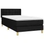 Box spring bed with black fabric mattress 80x200 cm by , Beds and slatted bases - Ref: Foro24-3130547, Price: 284,06 €, Disco...
