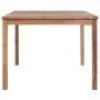 Solid teak wood garden table 200x100x77 cm by vidaXL, Garden tables - Ref: Foro24-44998, Price: 331,46 €, Discount: %