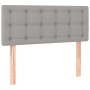 Boxspringbett mit hellgrauer Stoffmatratze 80x200 cm von , Betten und Lattenroste - Ref: Foro24-3130545, Preis: 286,18 €, Rab...