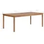 Solid teak wood garden table 200x100x77 cm by vidaXL, Garden tables - Ref: Foro24-44998, Price: 331,46 €, Discount: %