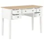 Weißer Holzschreibtisch 109,5 x 45 x 77,5 cm von vidaXL, Schreibtische - Ref: Foro24-280069, Preis: 237,16 €, Rabatt: %