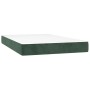 Boxspringbett mit dunkelgrüner Samtmatratze 120x200 cm von , Betten und Lattenroste - Ref: Foro24-3141536, Preis: 368,29 €, R...
