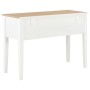 Weißer Holzschreibtisch 109,5 x 45 x 77,5 cm von vidaXL, Schreibtische - Ref: Foro24-280069, Preis: 241,38 €, Rabatt: %