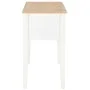 Weißer Holzschreibtisch 109,5 x 45 x 77,5 cm von vidaXL, Schreibtische - Ref: Foro24-280069, Preis: 237,16 €, Rabatt: %