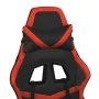 Gaming chair with footrest in black and red synthetic leather by , Gaming chairs - Ref: Foro24-3143677, Price: 125,39 €, Disc...