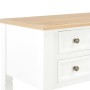 White wooden desk 109.5x45x77.5 cm by vidaXL, Desks - Ref: Foro24-280069, Price: 240,81 €, Discount: %