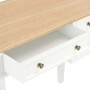 Weißer Holzschreibtisch 109,5 x 45 x 77,5 cm von vidaXL, Schreibtische - Ref: Foro24-280069, Preis: 241,38 €, Rabatt: %