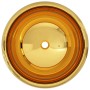 Washbasin 40x15 cm gold ceramic by vidaXL, Sinks - Ref: Foro24-143498, Price: 89,93 €, Discount: %