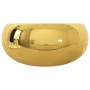 Washbasin 40x15 cm gold ceramic by vidaXL, Sinks - Ref: Foro24-143498, Price: 89,93 €, Discount: %