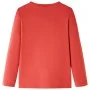 Long-sleeved toasted red children's t-shirt size 92 by , Kids T-shirts - Ref: Foro24-13519, Price: 8,59 €, Discount: %