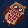 Camiseta infantil de manga larga azul marino 116 de , Camisetas para niños - Ref: Foro24-13801, Precio: 8,92 €, Descuento: %