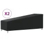 Liegebezüge 2 Stück Oxford Stoff 420D 210x80x45/75 cm von , Abdeckungen für Gartenmöbel - Ref: Foro24-3203384, Preis: 53,18 €...