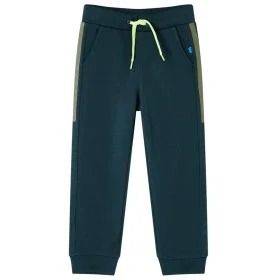 Moss Green Drawstring Children's Sweatpants 128 by , kids pants - Ref: Foro24-13422, Price: 10,22 €, Discount: %