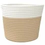 Storage baskets 2 units cotton beige and white Ø24x18 cm by , Baskets - Ref: Foro24-358455, Price: 17,05 €, Discount: %