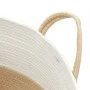 Beige and white cotton storage basket Ø38x46 cm by , Baskets - Ref: Foro24-358483, Price: 31,91 €, Discount: %
