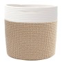 Aufbewahrungskörbe 2 Stück Baumwolle braun und weiß Ø28x28 cm von , Körbe - Ref: Foro24-358460, Preis: 38,53 €, Rabatt: %
