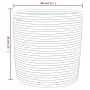 Storage baskets 2 units brown and white cotton Ø28x28 cm by , Baskets - Ref: Foro24-358460, Price: 39,37 €, Discount: %