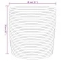 Aufbewahrungskörbe 2 Stück Baumwolle grau und weiß Ø28x18 cm von , Körbe - Ref: Foro24-358457, Preis: 27,33 €, Rabatt: %