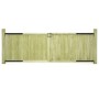 Wooden fence gates, 2 units of impregnated pine, 300x100 cm by vidaXL, garden gates - Ref: Foro24-45339, Price: 173,55 €, Dis...