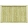 Wooden fence gates, 2 units of impregnated pine, 300x100 cm by vidaXL, garden gates - Ref: Foro24-45339, Price: 173,55 €, Dis...