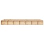 Solid wood bed frame 100x200 cm by , Beds and slatted bases - Ref: Foro24-820686, Price: 106,69 €, Discount: %
