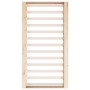 Solid wood bed frame 100x200 cm by , Beds and slatted bases - Ref: Foro24-820686, Price: 106,61 €, Discount: %