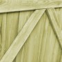 Wooden fence gates, 2 units of impregnated pine, 300x100 cm by vidaXL, garden gates - Ref: Foro24-45339, Price: 173,55 €, Dis...