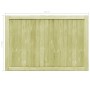 Wooden fence gates, 2 units of impregnated pine, 300x100 cm by vidaXL, garden gates - Ref: Foro24-45339, Price: 173,55 €, Dis...