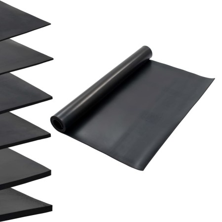 Smooth non-slip rubber mat 1.2x2 m 6 mm by vidaXL, Floors and carpets - Ref: Foro24-143962, Price: 73,13 €, Discount: %