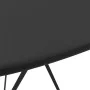 Garden bistro table and chairs 3 pieces black steel by vidaXL, Garden sets - Ref: Foro24-44356, Price: 102,40 €, Discount: %