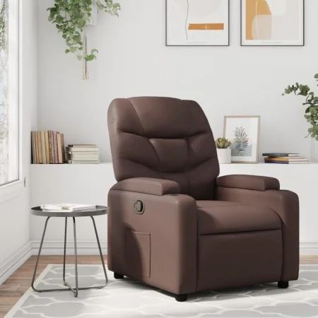 Brauner Liegesessel aus Kunstleder von , Sessel - Ref: Foro24-372467, Preis: 199,84 €, Rabatt: %