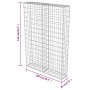 Muro de gaviones con cubiertas acero galvanizado 100x20x150 cm de vidaXL, Paneles de vallas - Ref: Foro24-143579, Precio: 66,...