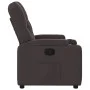 Dark Brown Fabric Recliner by , Armchairs - Ref: Foro24-372484, Price: 188,59 €, Discount: %