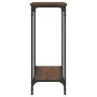 Oak brown engineered wood console table 101x30.5x75 cm by , Side tables - Ref: Foro24-837706, Price: 40,96 €, Discount: %