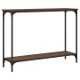 Oak brown engineered wood console table 101x30.5x75 cm by , Side tables - Ref: Foro24-837706, Price: 41,45 €, Discount: %