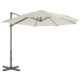 Ampelschirm mit Aluminiummast 300 cm Sand von vidaXL, Sonnenschirme - Ref: Foro24-44620, Preis: 183,91 €, Rabatt: %