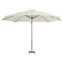 Ampelschirm mit Aluminiummast 300 cm Sand von vidaXL, Sonnenschirme - Ref: Foro24-44620, Preis: 183,91 €, Rabatt: %