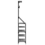Sonoma gray coat rack with shoe rack 90x34x184 cm by , Dresser Organizers and Bar Hangers - Ref: Foro24-837880, Price: 93,15 ...