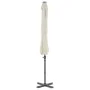 Sombrilla voladiza con poste de aluminio 300 cm arena de vidaXL, Sombrillas - Ref: Foro24-44620, Precio: 183,91 €, Descuento: %