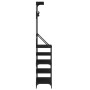Coat rack with black shoe rack 90x34x184 cm by , Dresser Organizers and Bar Hangers - Ref: Foro24-837877, Price: 92,83 €, Dis...