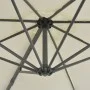 Cantilever parasol with aluminum pole 300 cm sand by vidaXL, Umbrellas - Ref: Foro24-44620, Price: 183,91 €, Discount: %
