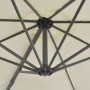Sombrilla voladiza con poste de aluminio 300 cm arena de vidaXL, Sombrillas - Ref: Foro24-44620, Precio: 193,93 €, Descuento: %