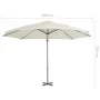 Ampelschirm mit Aluminiummast 300 cm Sand von vidaXL, Sonnenschirme - Ref: Foro24-44620, Preis: 183,91 €, Rabatt: %