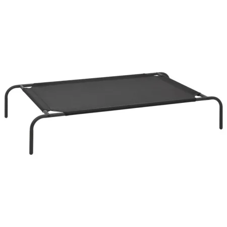 Textilene Black Erhöhtes Hundebett L von vidaXL, Betten für Hunde - Ref: Foro24-170662, Preis: 23,60 €, Rabatt: %