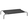 Textilene Black Erhöhtes Hundebett L von vidaXL, Betten für Hunde - Ref: Foro24-170662, Preis: 23,60 €, Rabatt: %